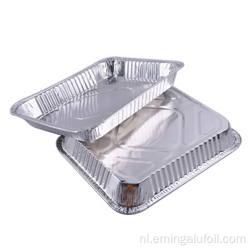 Half formaat rechthoekige aluminiumfolie pan